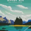 Jasper National Park Poster diamond painting