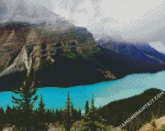 Jasper Park Canada diamond painting