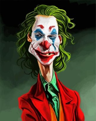 Joker Caricature diamond painting