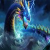 Jormungandr Sea Serpent diamond painting