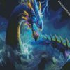 Jormungandr Sea Serpent diamond painting