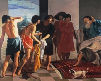 Joseph's Tunic By Velazquez diamond painting