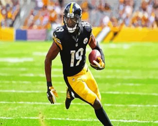 Juju Smith American Football Player diamond painting