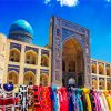 Kalan Mosque Bukhara diamond painting