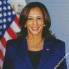 Kamala Harris diamond painting