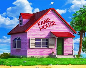 Kame House diamond painting