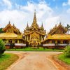 Kanbawzathar Golden Palace Burma diamond painting