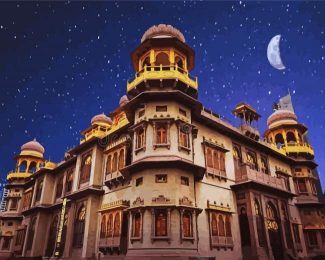 Karachi Mohatta Palace diamond painting