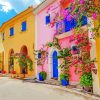 Kefalonia Bougainvillea Blossoms diamond painting