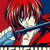 Kenshin Himura Battousai diamond painting