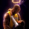 Kobe bryant And Gigi diamond painting