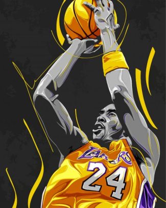 Kobe Bryant Basketball Player diamond painting