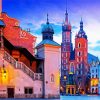 Krakow City diamond painting