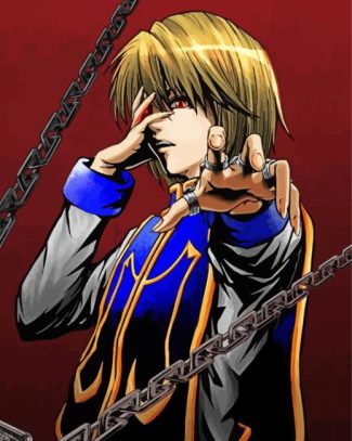 Kurapika diamond painting