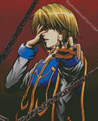 Kurapika diamond painting