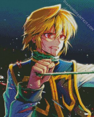 Kurapika Kuruta diamond painting