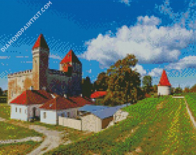 Kuressaare Castle Estonia diamond painting