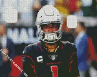 Kyler Murray Cardinals diamond painting