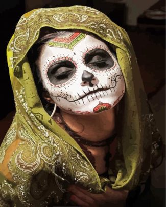 La Calavera Catrina diamond painting