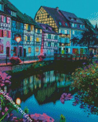 La Petite Venise Canal diamond painting