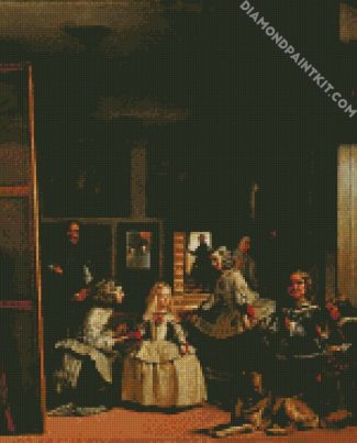 Las Meninas By Velazquez diamond painting