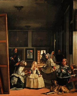 Las Meninas By Velazquez diamond painting