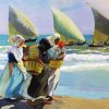 Las Tres Velas Sorolla diamond painting