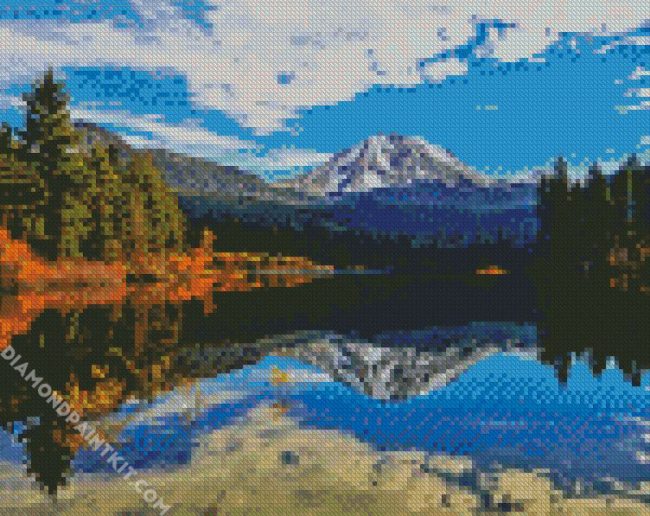 Lassen Volcanic National Park Valetta diamond painting