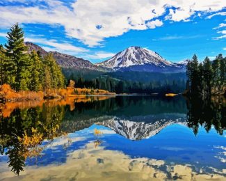 Lassen Volcanic National Park Valetta diamond painting