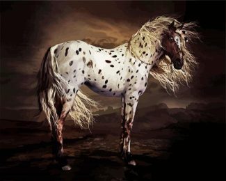 Leopard Appaloosa Horse diamond painting