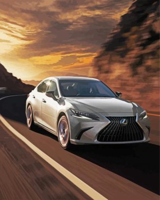 Lexus Car diamond painting