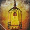 Light Bulb Cage diamond painting