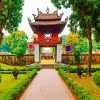 Literature Temple Hanoi Vietnam diamond painting