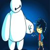 Little Baymax And Hiro Hamada diamond painting