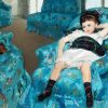 Little Girl In A Blue Armchair diamond painting