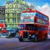 London Bus diamond painting