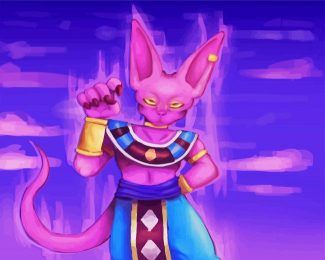 Lord Beerus diamond painting