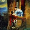 Lovers On Balcony diamond painting