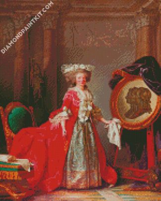 Madame Victoire Of France Guiard diamond painting