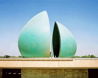 Martyr Monument Baghdad diamond painting