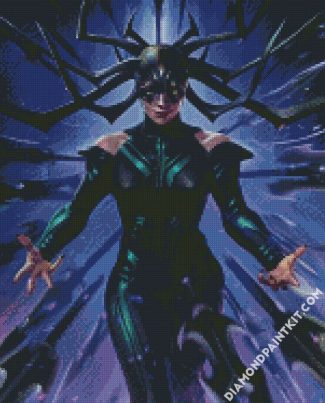 Marvel Hela diamond painting