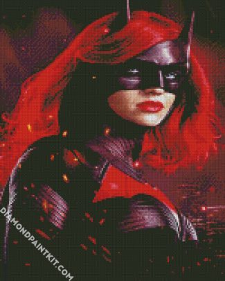 Masked Batwoman diamond painting