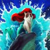 Mermaid Grumpy Cat diamond painting