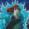 Mermaid Grumpy Cat diamond painting