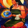 Mexican Curandera diamond painting