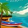 Mexico Cancun Poster diamond painting