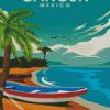 Mexico Cancun Poster diamond painting