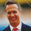 Michael Vaughan Cricket diamond painting