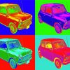 Mini Cooper Cars Pop diamond painting