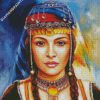 Moroccan Amazigh Woman diamond painting